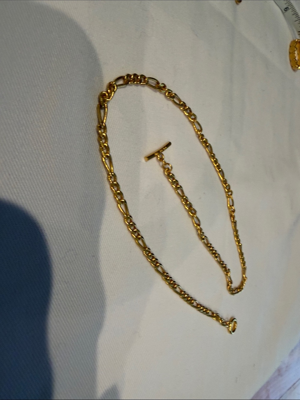 24k 999 GOLD NECKLACE FOR MEN stamped 18”
